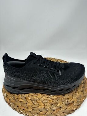 ON RUNNING Cloudsurfer Max Running Shoes Black Eclipse Size 11.5 Men's